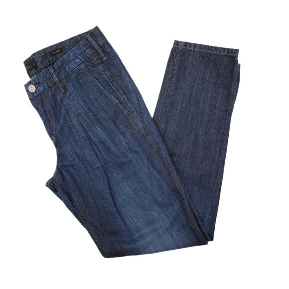 Robert Rodriguez RND Newsboy Dark Rhapsody Pleated Taper Leg Jeans - Size 28 - Picture 2 of 9